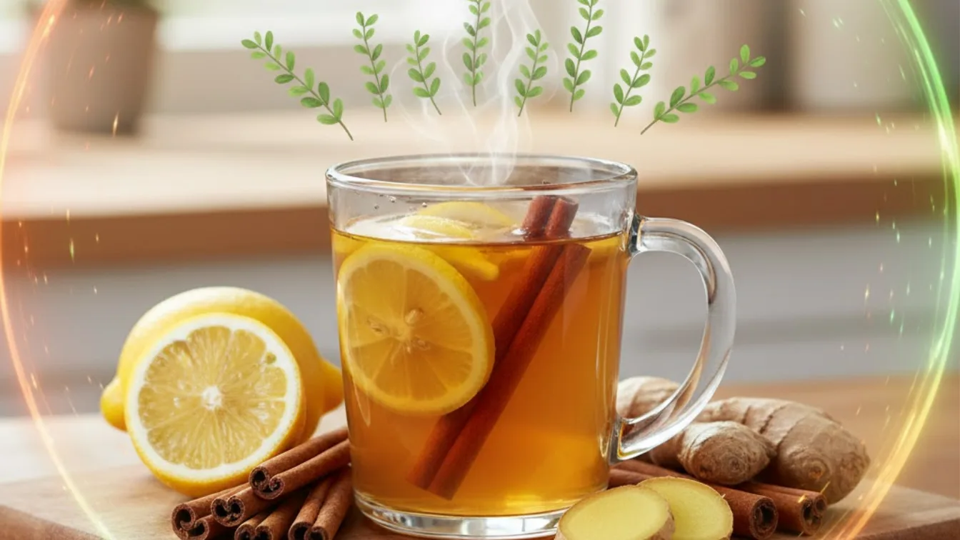 Il trucco del limone bollito con zenzero e cannella: ecco perché dovresti berlo per 7 giorni consecutivi