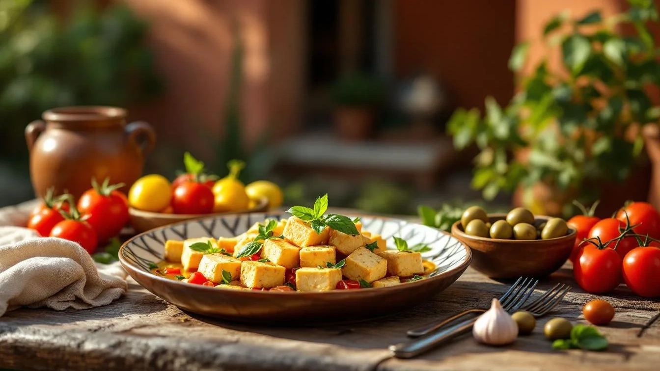 Tofu alla mediterranea: il segreto della ricetta che farà ricredere anche i più scettici