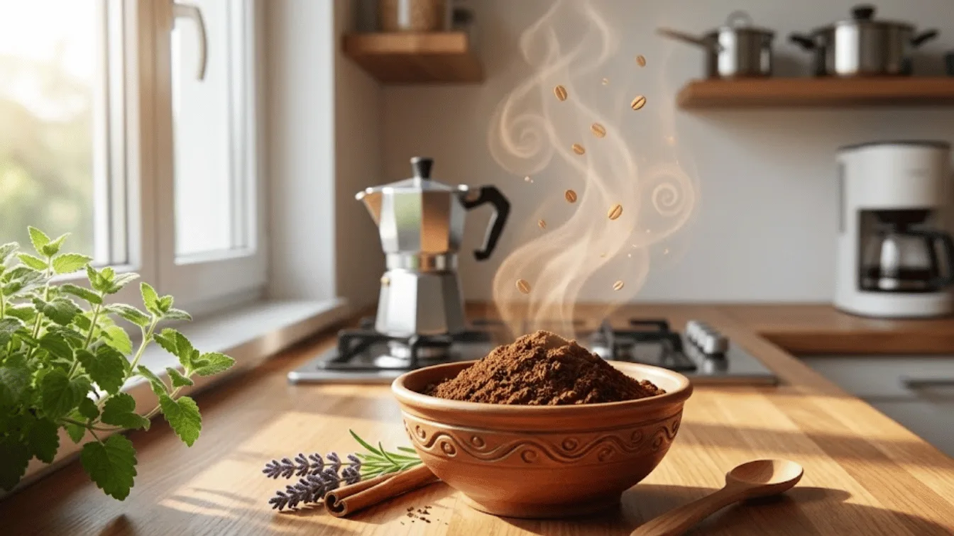 Smetti di buttare i fondi di caffè: il trucco per profumare la cucina che nessuno ti ha detto